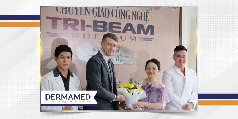 Chuyển giao Tri-beam Premium giữa đại diện Jeisys Việt Nam và đại diện Thế Giới Sắc Đẹp 