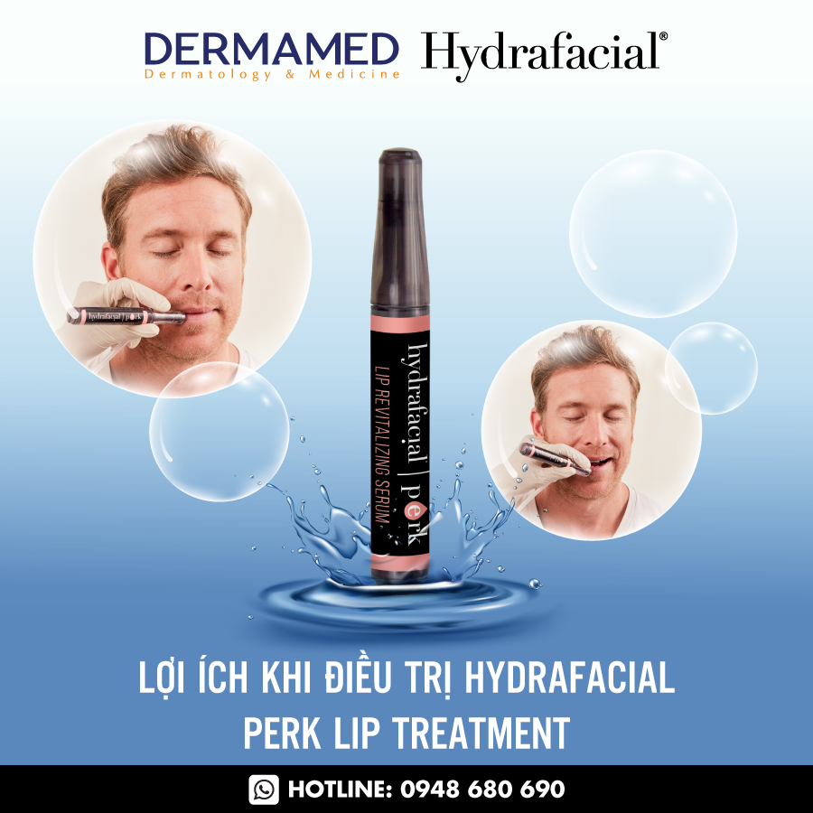 Phương pháp điều trị Hydrafacial Perk Lip đem lại những lợi ích nào